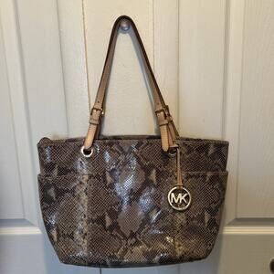 Michael Kors Handbag Snakeskin